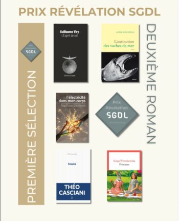 Princesse de Kinga Wyrzykowska dans la sélection du Prix Révélation SGDL du Deuxième Roman !